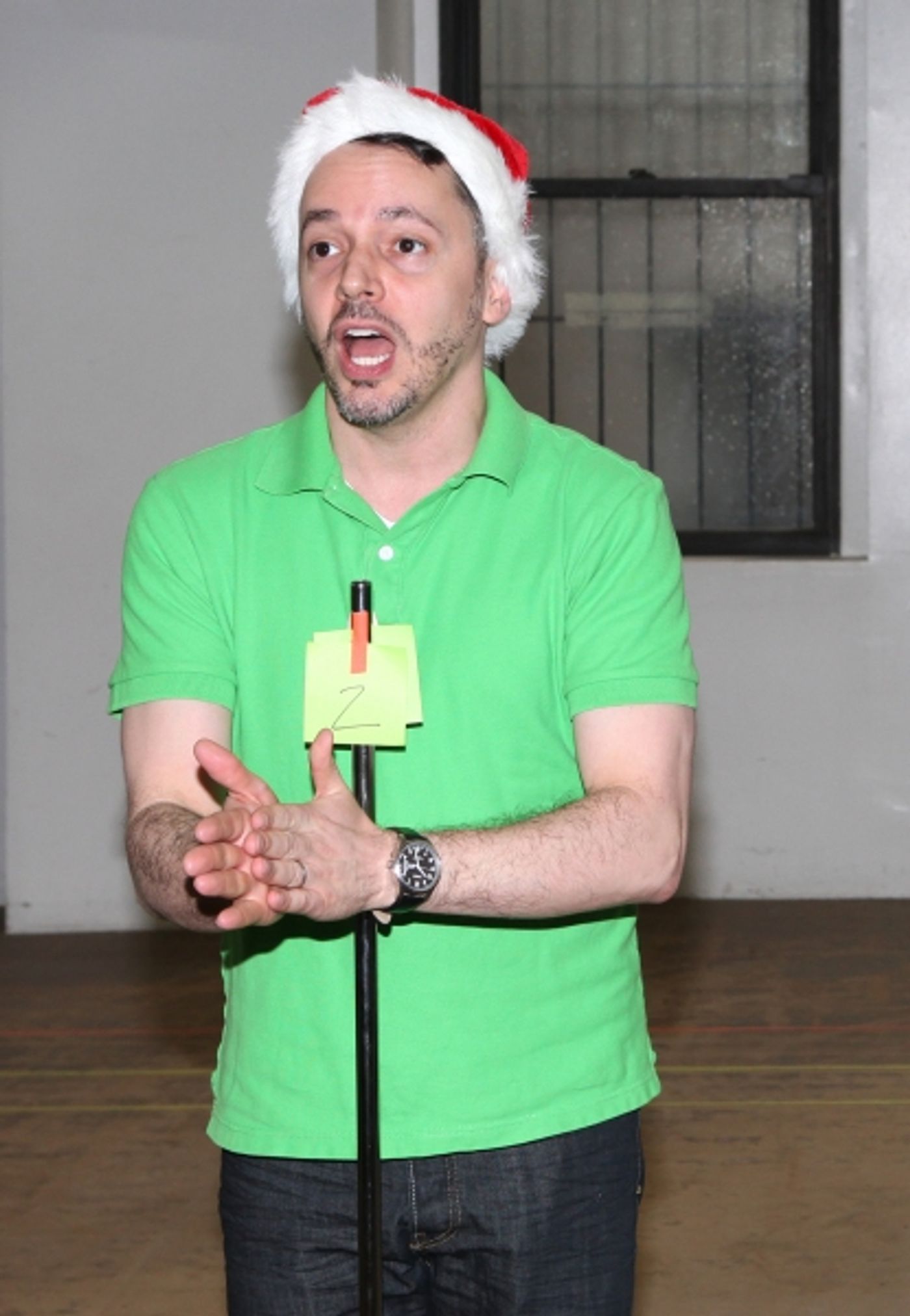 Photo Coverage: Justin Guarini, Lauren Molina, Jill Paice, and More in Rehearsal for IT'S A WONDERFUL LIFE at Bucks County Playhouse  Image