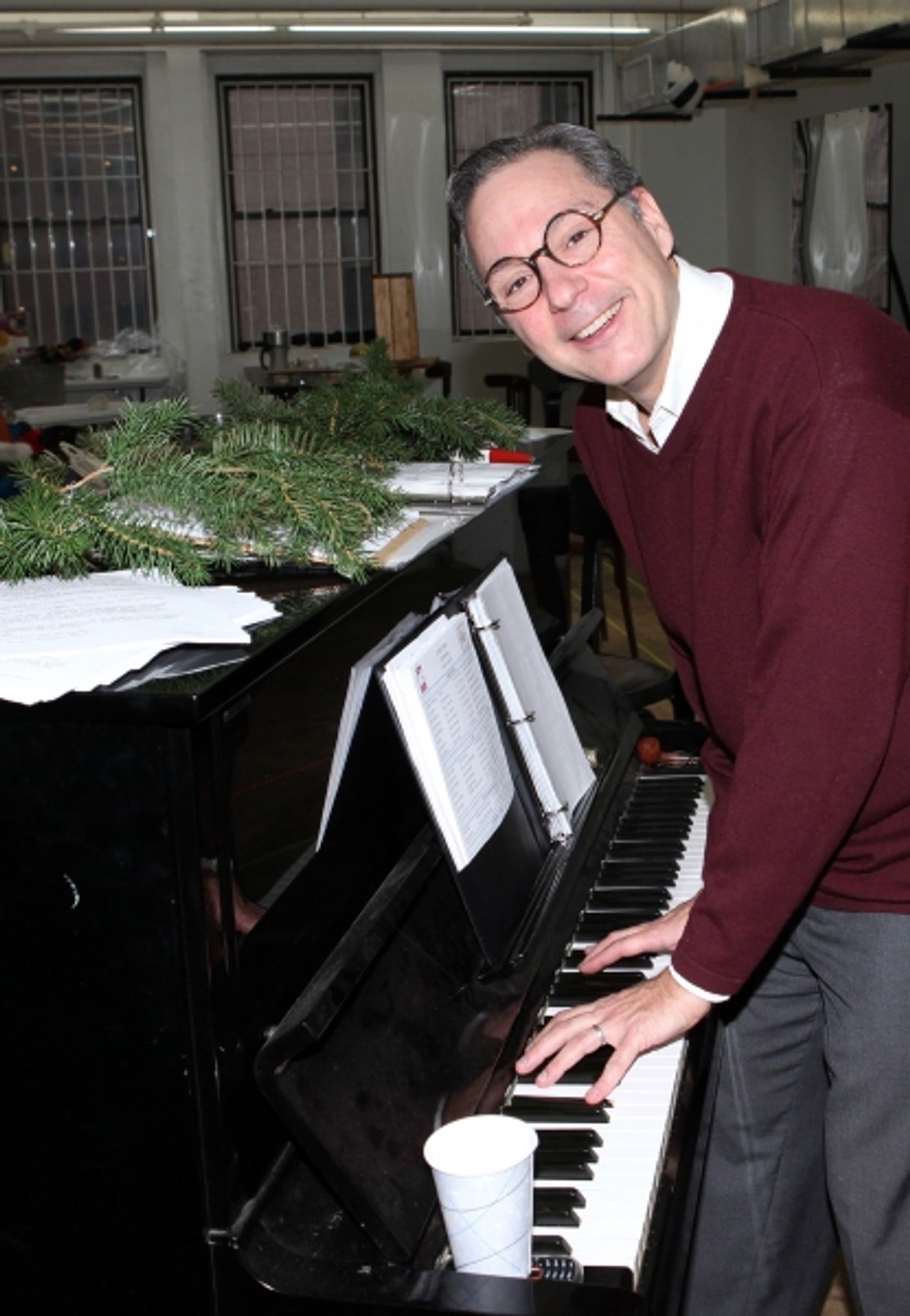 Photo Coverage: Justin Guarini, Lauren Molina, Jill Paice, and More in Rehearsal for IT'S A WONDERFUL LIFE at Bucks County Playhouse  Image