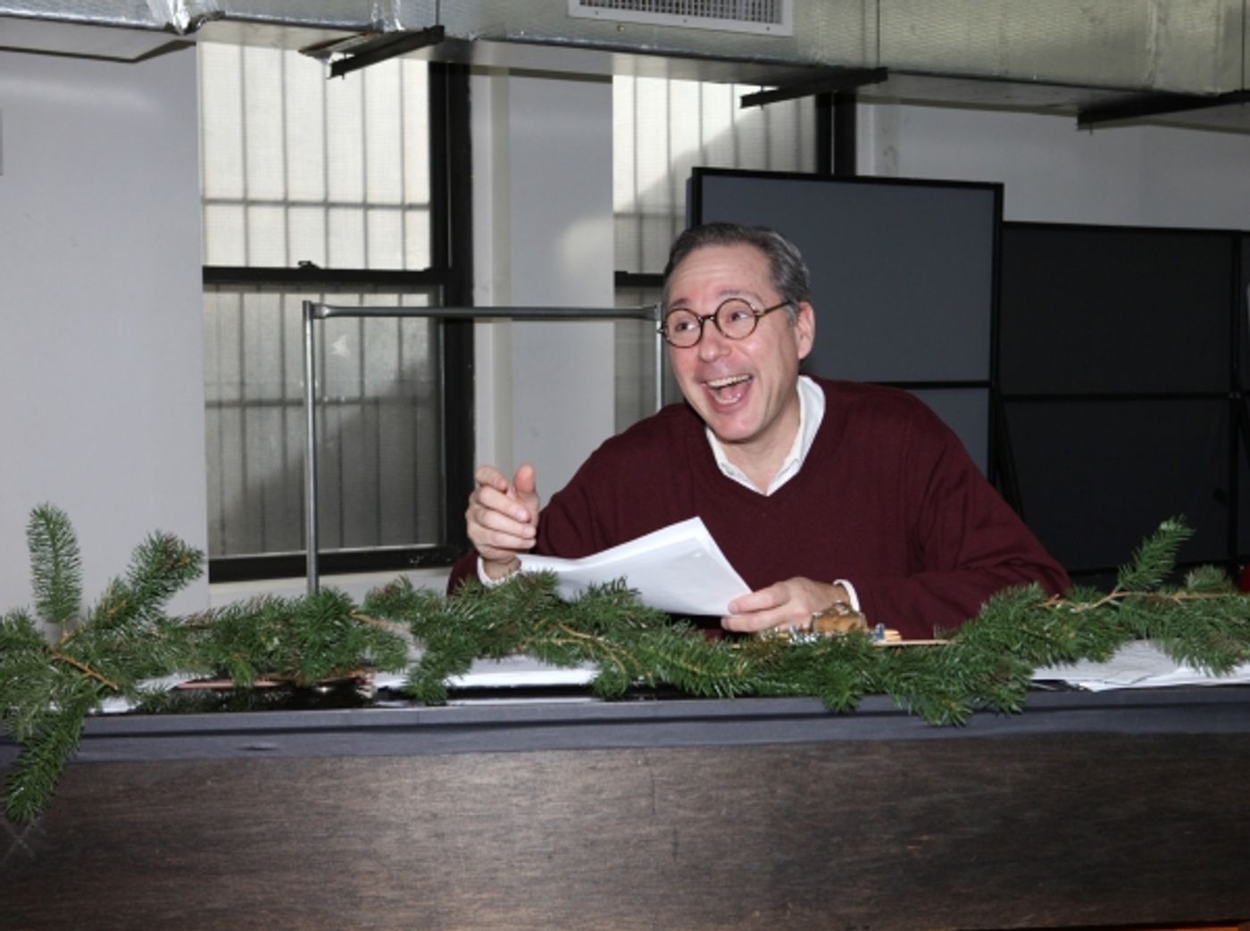 Photo Coverage: Justin Guarini, Lauren Molina, Jill Paice, and More in Rehearsal for IT'S A WONDERFUL LIFE at Bucks County Playhouse  Image