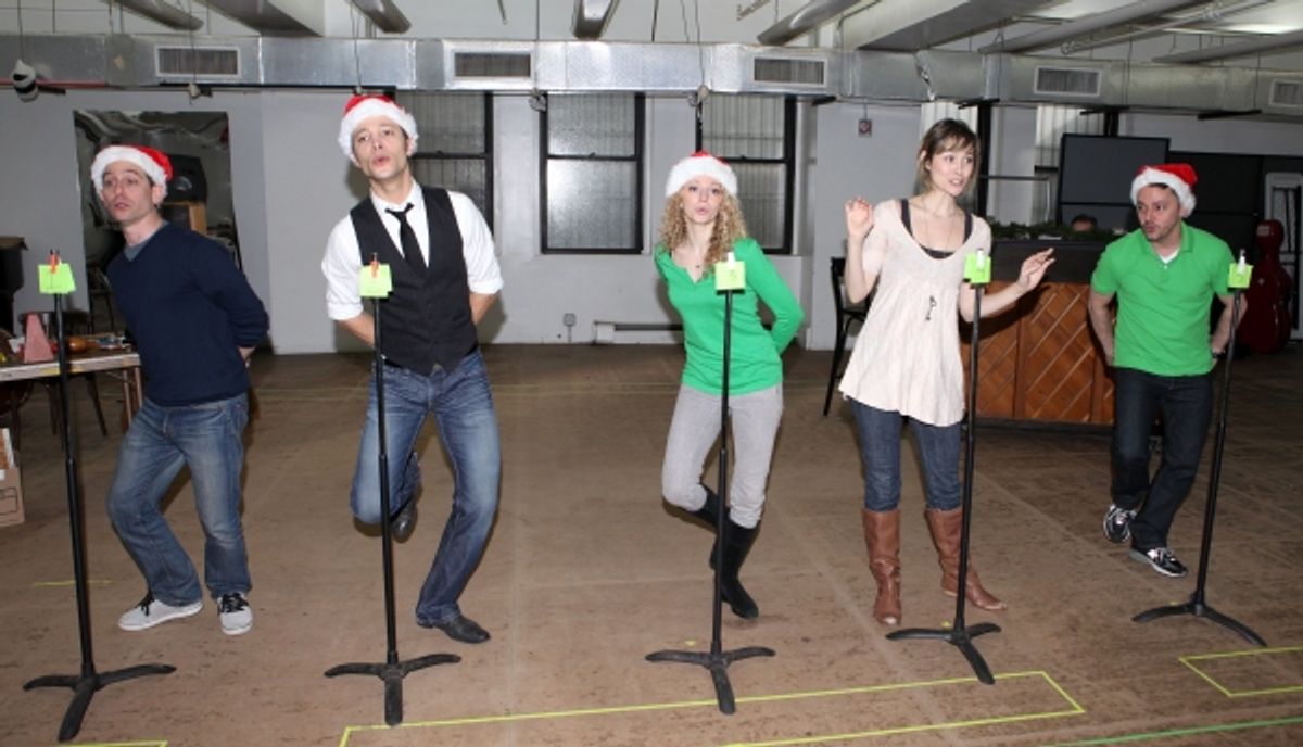 Garth Kravits, Justin Guarini, Lauren Molina, Jill Paice & Mark Price at 