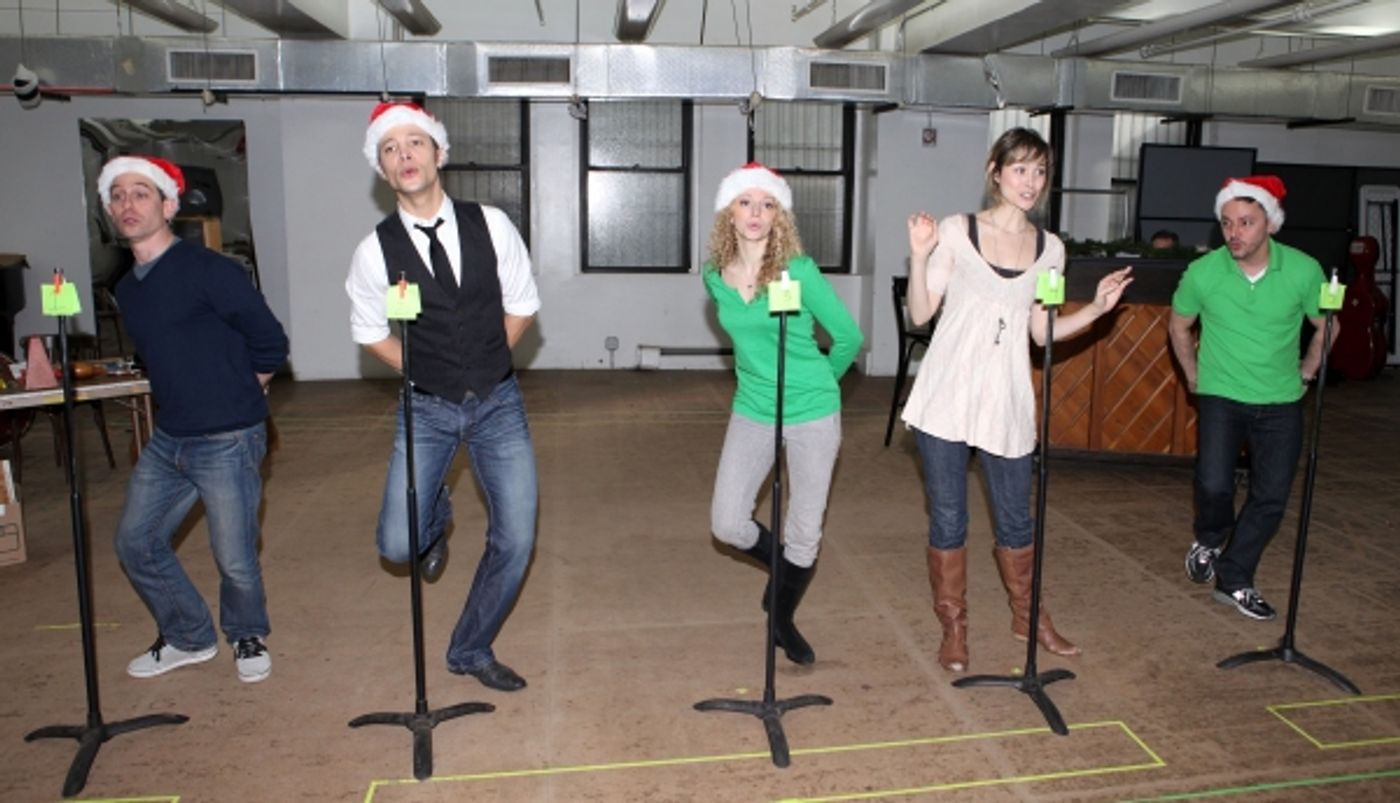 Photo Coverage: Justin Guarini, Lauren Molina, Jill Paice, and More in Rehearsal for IT'S A WONDERFUL LIFE at Bucks County Playhouse Photo Coverage: Justin Guarini, Lauren Molina, Jill Paice, and More in Rehearsal for IT'S A WONDERFUL LIFE at Bucks County Playhouse Image