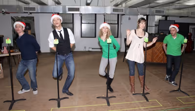 Garth Kravits, Justin Guarini, Lauren Molina, Jill Paice & Mark Price Photo