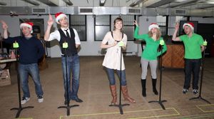 Garth Kravits, Justin Guarini, Jill Paice, Lauren Molina & Mark Price Photo