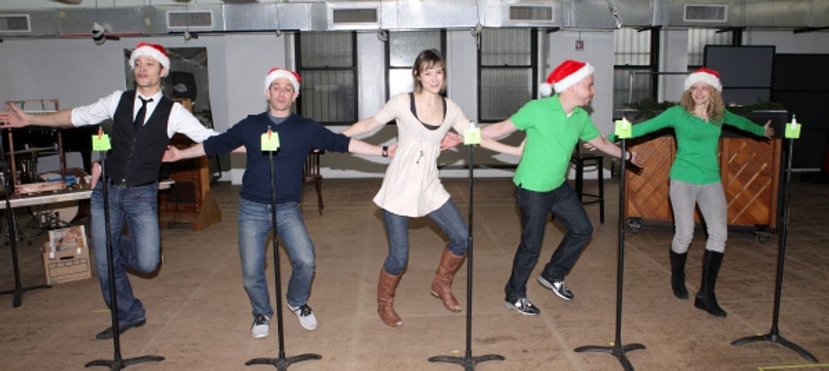 Justin Guarini, Garth Kravits, Jill Paice, Mark Price & Lauren Molina at 