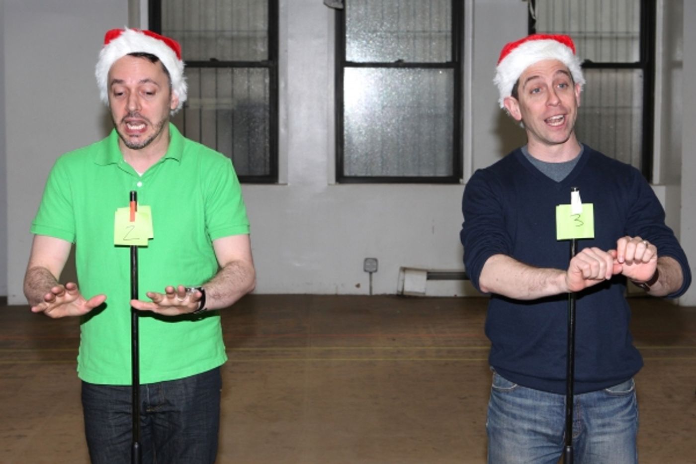 Photo Coverage: Justin Guarini, Lauren Molina, Jill Paice, and More in Rehearsal for IT'S A WONDERFUL LIFE at Bucks County Playhouse  Image