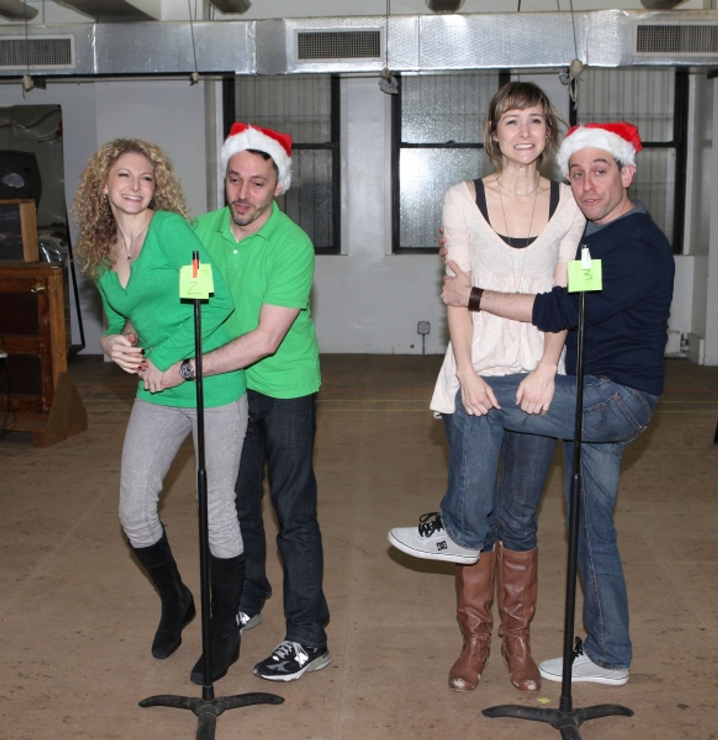 Photo Coverage: Justin Guarini, Lauren Molina, Jill Paice, and More in Rehearsal for IT'S A WONDERFUL LIFE at Bucks County Playhouse Photo Coverage: Justin Guarini, Lauren Molina, Jill Paice, and More in Rehearsal for IT'S A WONDERFUL LIFE at Bucks County Playhouse Image