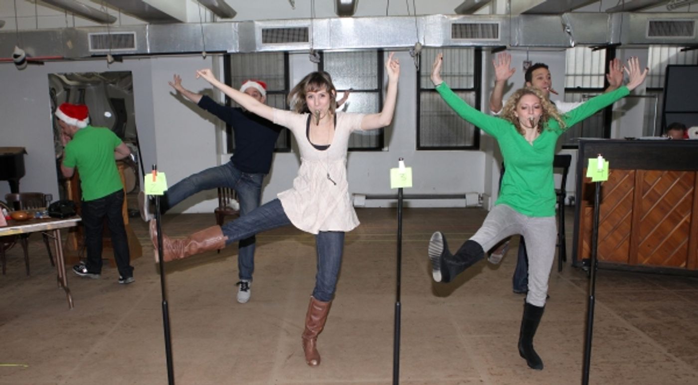 Photo Coverage: Justin Guarini, Lauren Molina, Jill Paice, and More in Rehearsal for IT'S A WONDERFUL LIFE at Bucks County Playhouse Photo Coverage: Justin Guarini, Lauren Molina, Jill Paice, and More in Rehearsal for IT'S A WONDERFUL LIFE at Bucks County Playhouse Image