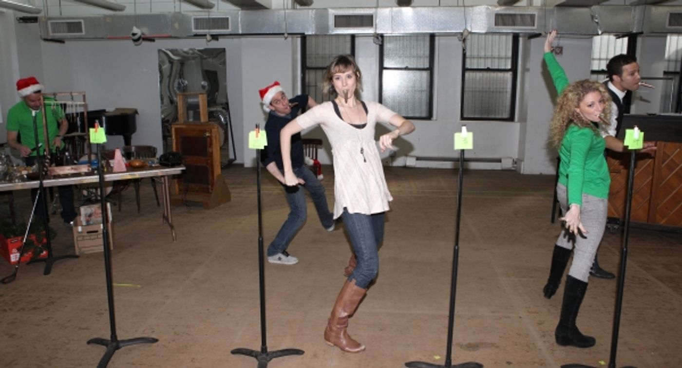 Photo Coverage: Justin Guarini, Lauren Molina, Jill Paice, and More in Rehearsal for IT'S A WONDERFUL LIFE at Bucks County Playhouse Photo Coverage: Justin Guarini, Lauren Molina, Jill Paice, and More in Rehearsal for IT'S A WONDERFUL LIFE at Bucks County Playhouse Image