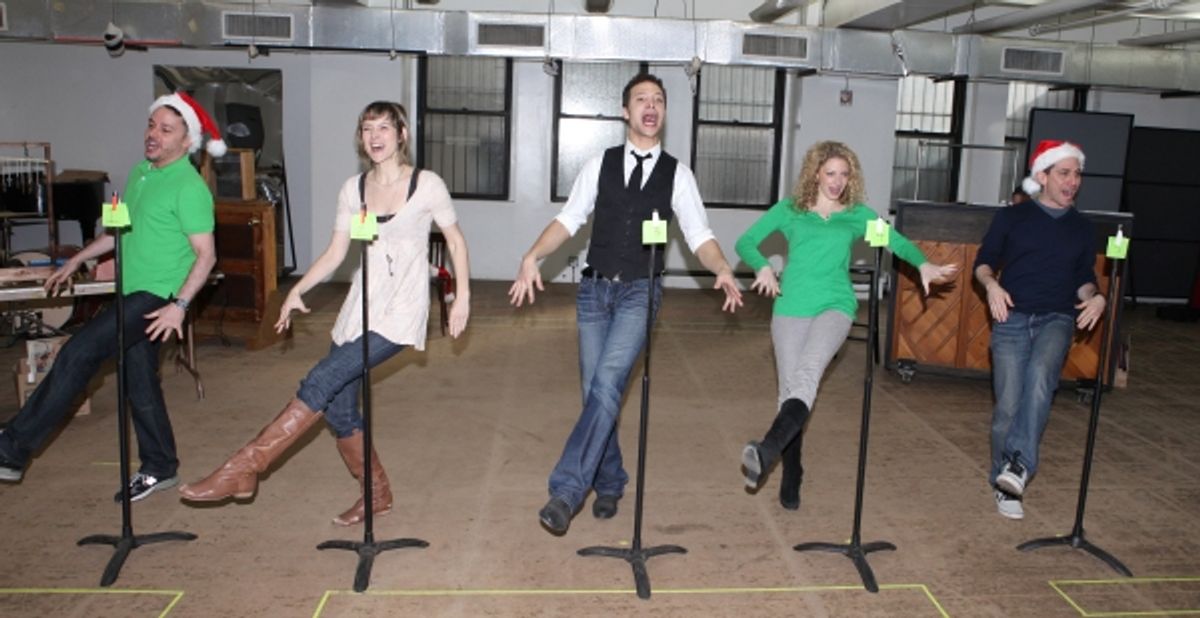 Mark Price, Jill Paice, Justin Guarini, Lauren Molina & Garth Kravits at 