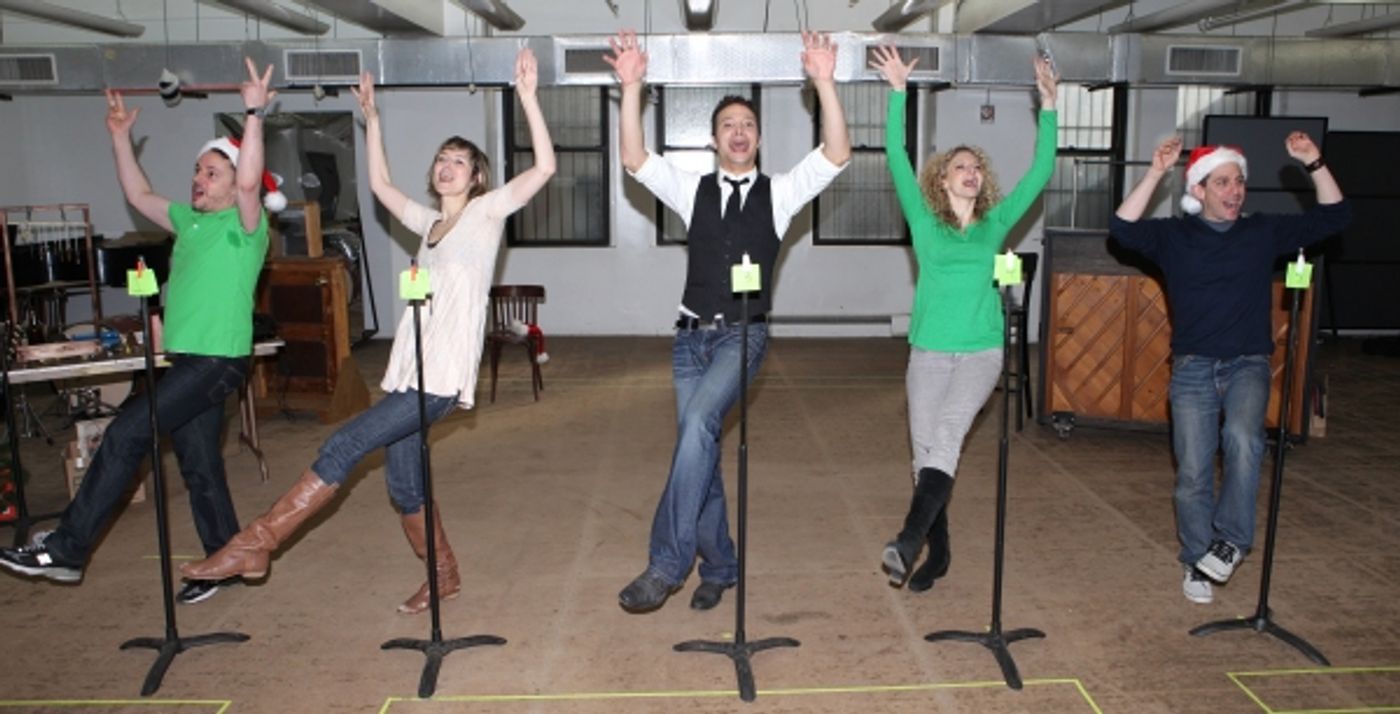 Photo Coverage: Justin Guarini, Lauren Molina, Jill Paice, and More in Rehearsal for IT'S A WONDERFUL LIFE at Bucks County Playhouse Photo Coverage: Justin Guarini, Lauren Molina, Jill Paice, and More in Rehearsal for IT'S A WONDERFUL LIFE at Bucks County Playhouse Image