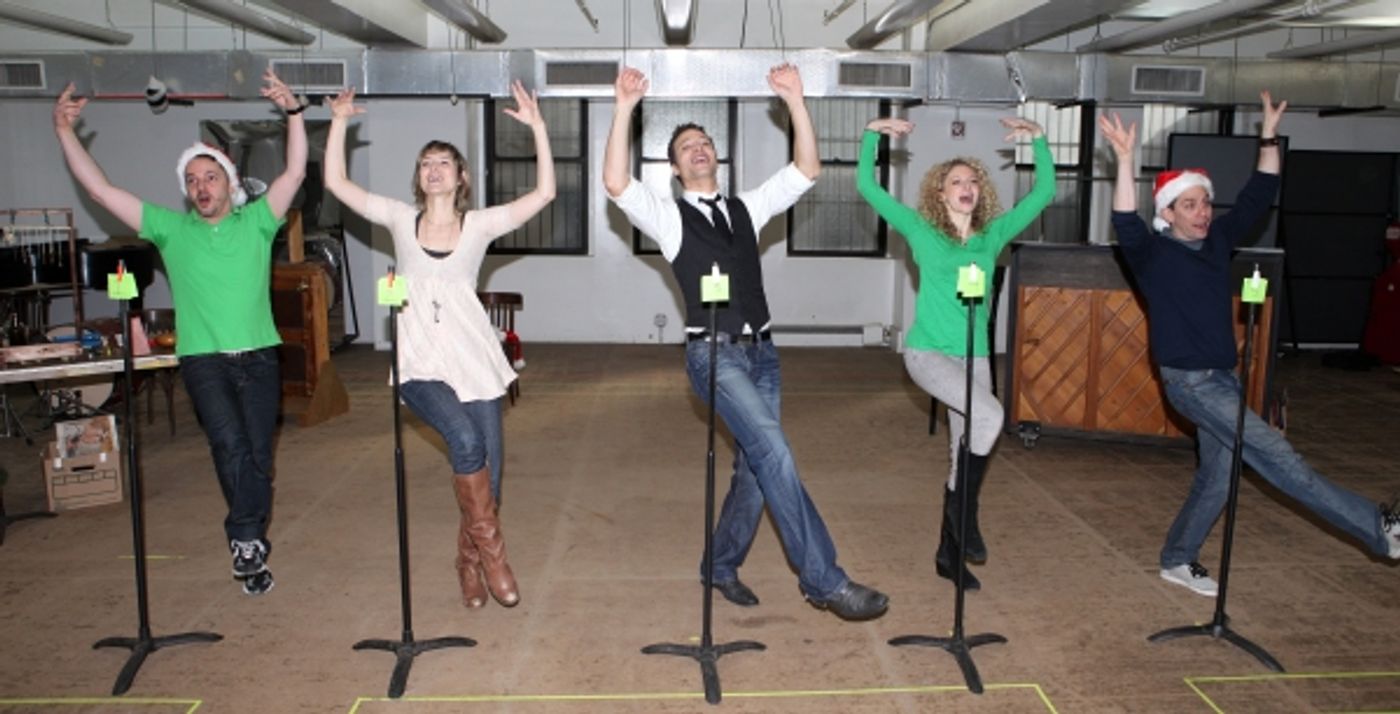 Photo Coverage: Justin Guarini, Lauren Molina, Jill Paice, and More in Rehearsal for IT'S A WONDERFUL LIFE at Bucks County Playhouse Photo Coverage: Justin Guarini, Lauren Molina, Jill Paice, and More in Rehearsal for IT'S A WONDERFUL LIFE at Bucks County Playhouse Image