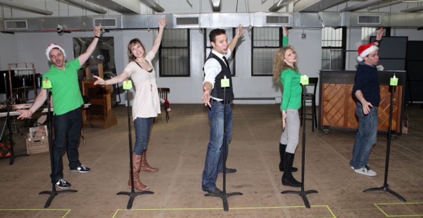 Photo Coverage: Justin Guarini, Lauren Molina, Jill Paice, and More in Rehearsal for IT'S A WONDERFUL LIFE at Bucks County Playhouse Photo Coverage: Justin Guarini, Lauren Molina, Jill Paice, and More in Rehearsal for IT'S A WONDERFUL LIFE at Bucks County Playhouse Image