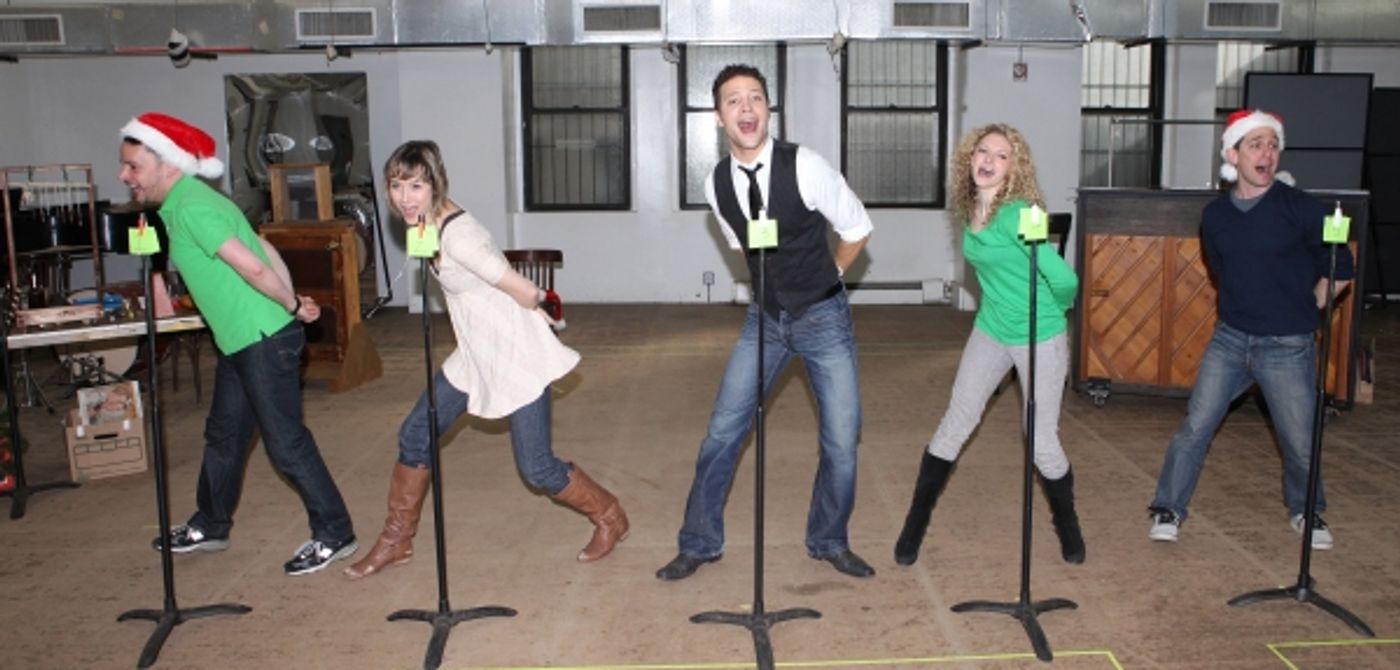 Photo Coverage: Justin Guarini, Lauren Molina, Jill Paice, and More in Rehearsal for IT'S A WONDERFUL LIFE at Bucks County Playhouse Photo Coverage: Justin Guarini, Lauren Molina, Jill Paice, and More in Rehearsal for IT'S A WONDERFUL LIFE at Bucks County Playhouse Image