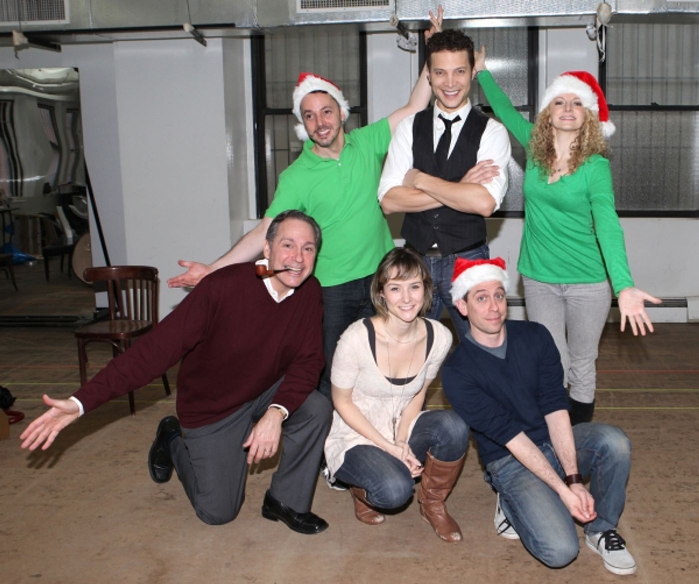 Photo Coverage: Justin Guarini, Lauren Molina, Jill Paice, and More in Rehearsal for IT'S A WONDERFUL LIFE at Bucks County Playhouse Photo Coverage: Justin Guarini, Lauren Molina, Jill Paice, and More in Rehearsal for IT'S A WONDERFUL LIFE at Bucks County Playhouse Image