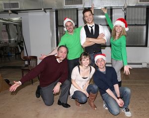 front row: Director Kevin Pariseau, Jill Paice, Garth Kravits Photo