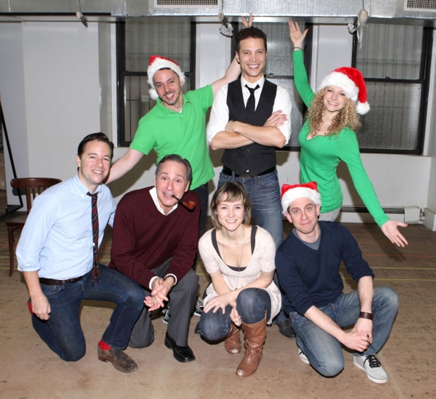 Photo Coverage: Justin Guarini, Lauren Molina, Jill Paice, and More in Rehearsal for IT'S A WONDERFUL LIFE at Bucks County Playhouse Photo Coverage: Justin Guarini, Lauren Molina, Jill Paice, and More in Rehearsal for IT'S A WONDERFUL LIFE at Bucks County Playhouse Image