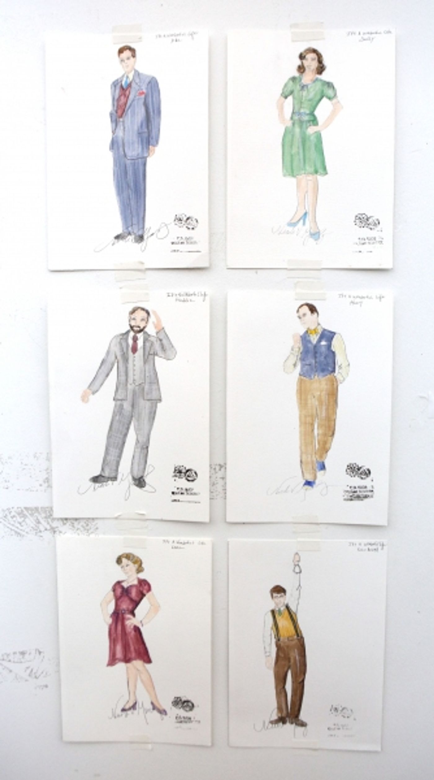 Photo Coverage: Justin Guarini, Lauren Molina, Jill Paice, and More in Rehearsal for IT'S A WONDERFUL LIFE at Bucks County Playhouse Photo Coverage: Justin Guarini, Lauren Molina, Jill Paice, and More in Rehearsal for IT'S A WONDERFUL LIFE at Bucks County Playhouse Image