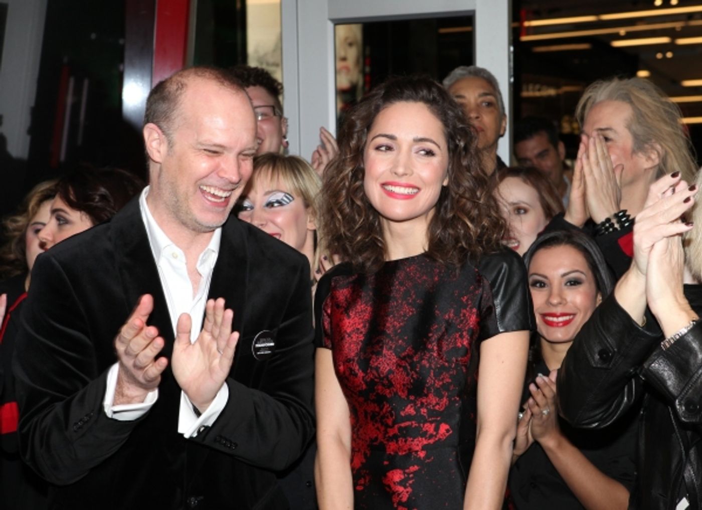 Photo Coverage: Rose Byrne Cuts Ribbon at Sephora Times Square  Image