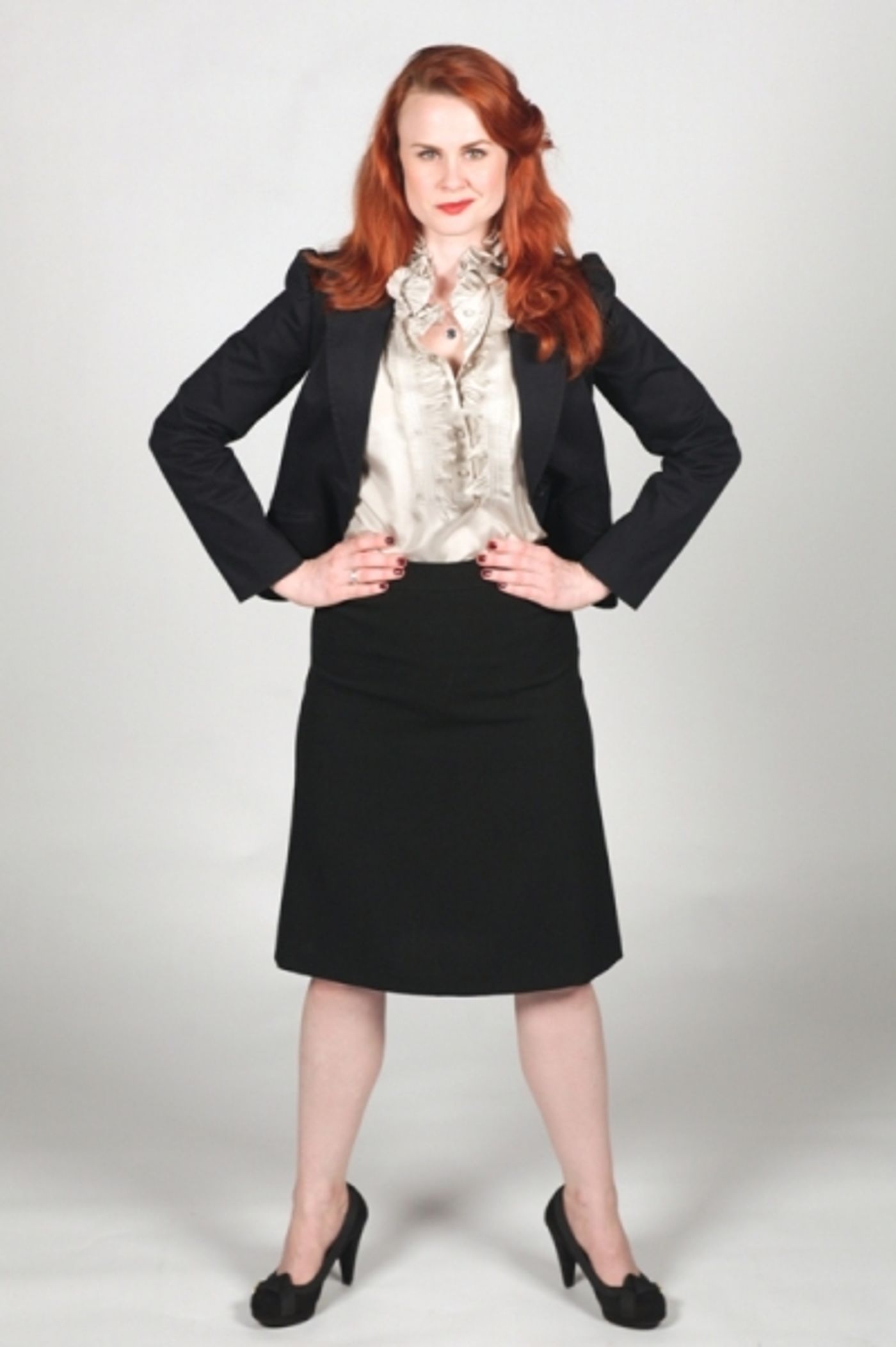 Photo Flash: First Look at Rebecca Ann Johnson, John Caird and More in LITTLE MISS SCROOGE  Image