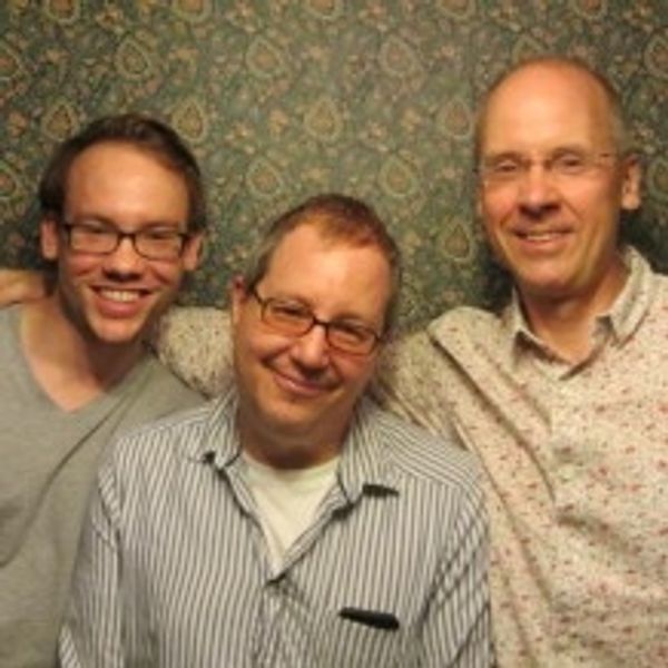 Paul Gordon and John Caird, with Sam Caird Photo