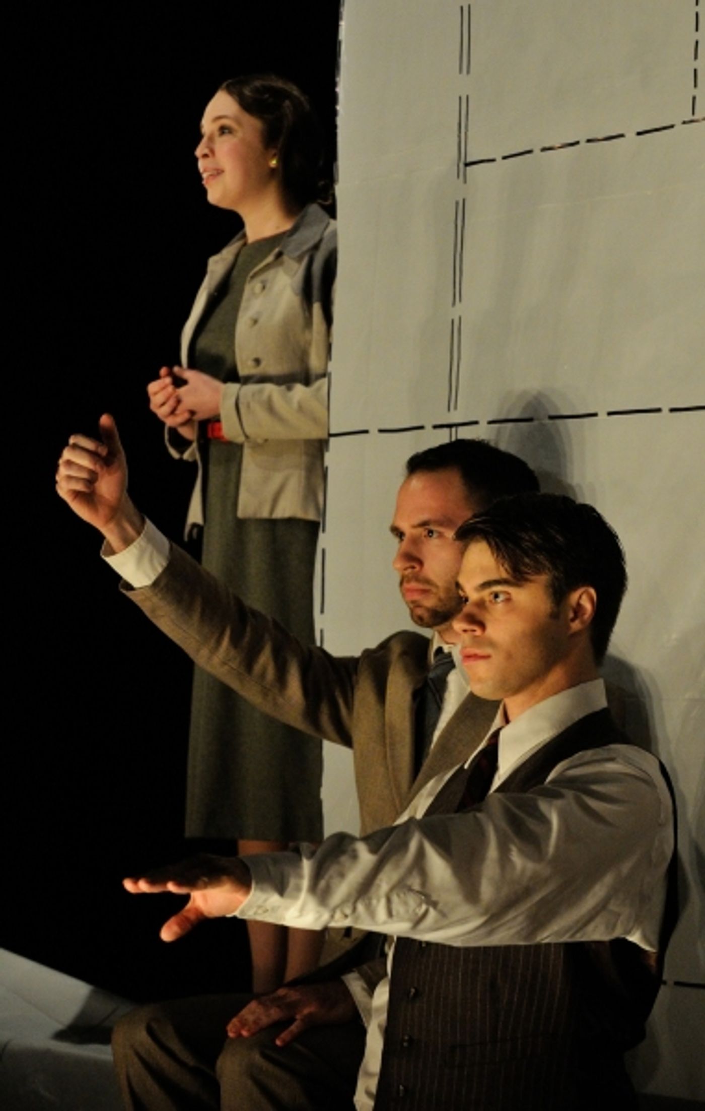 Photo Flash: First Look at Alston Brown, Jaime Rosenstein and More in Trinity Rep's MACHINAL  Image