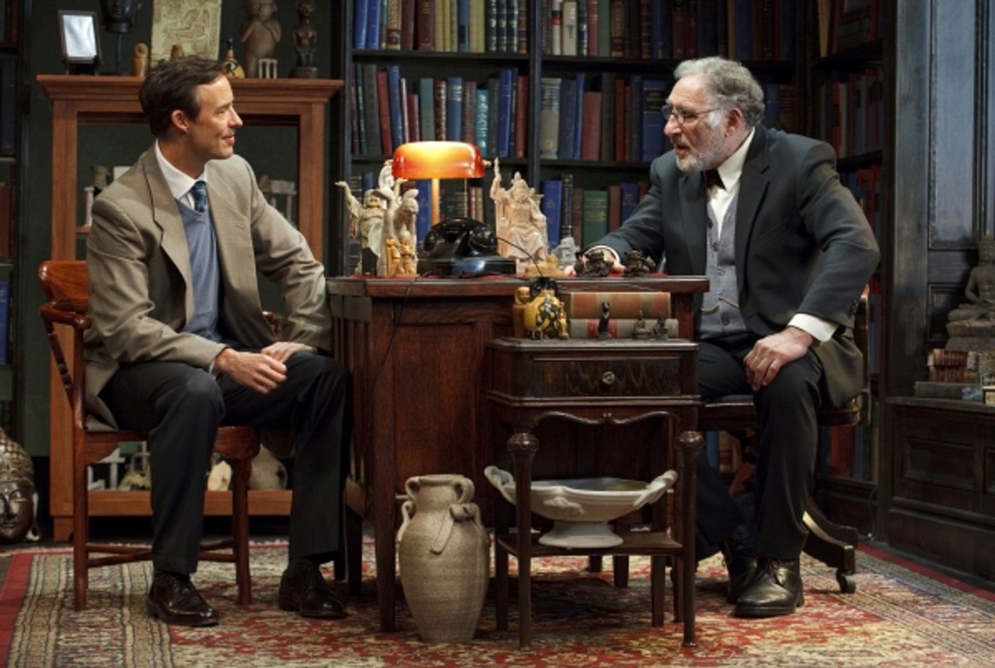 Photo Flash: First Look at Judd Hirsch and Tom Cavanagh in FREUD'S LAST SESSION in Los Angeles Photo Flash: First Look at Judd Hirsch and Tom Cavanagh in FREUD'S LAST SESSION in Los Angeles Image