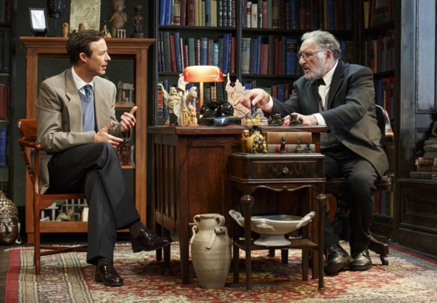 Photo Flash: First Look at Judd Hirsch and Tom Cavanagh in FREUD'S LAST SESSION in Los Angeles Photo Flash: First Look at Judd Hirsch and Tom Cavanagh in FREUD'S LAST SESSION in Los Angeles Image