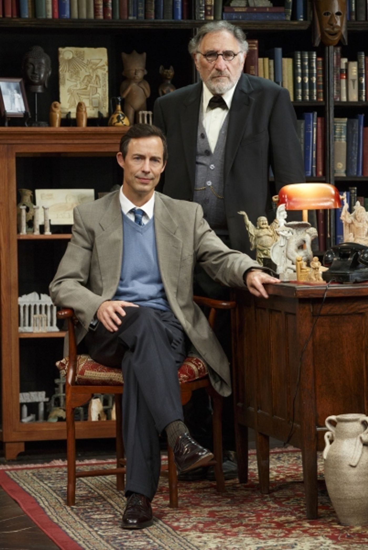 Photo Flash: First Look at Judd Hirsch and Tom Cavanagh in FREUD'S LAST SESSION in Los Angeles Photo Flash: First Look at Judd Hirsch and Tom Cavanagh in FREUD'S LAST SESSION in Los Angeles Image