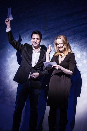 Steve Kazee and Katie Finneran Photo