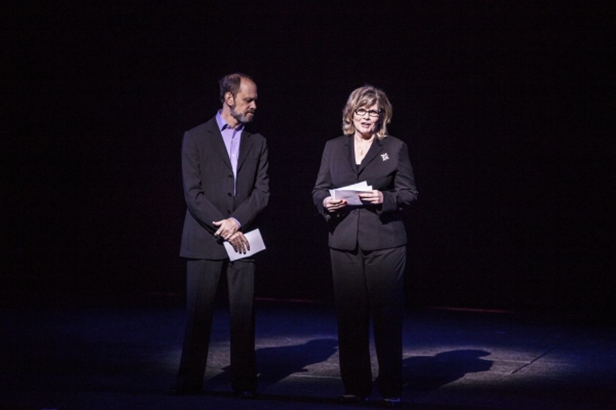 David Hyde Pierce and Debra Monk at 