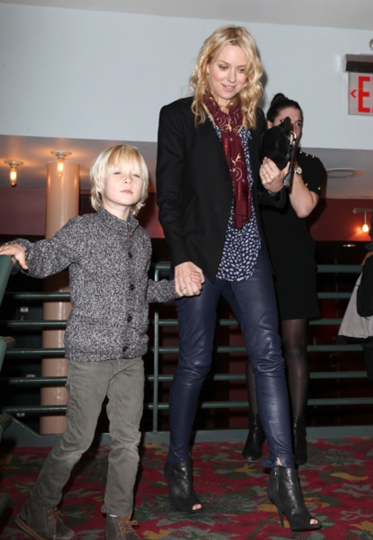 Naomi Watts with Alexandre Pete at 