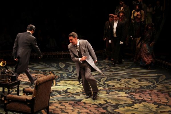 James Saito & Thomas Adrian Simpson with Ensemble Cast Photo