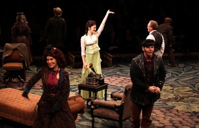 Manna Nichols, Benedict Campbell & Ensemble Cast Photo