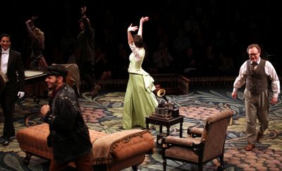 Nicholas Rodriguez, Manna Nichols, Benedict Campbell & Ensemble Cast Photo