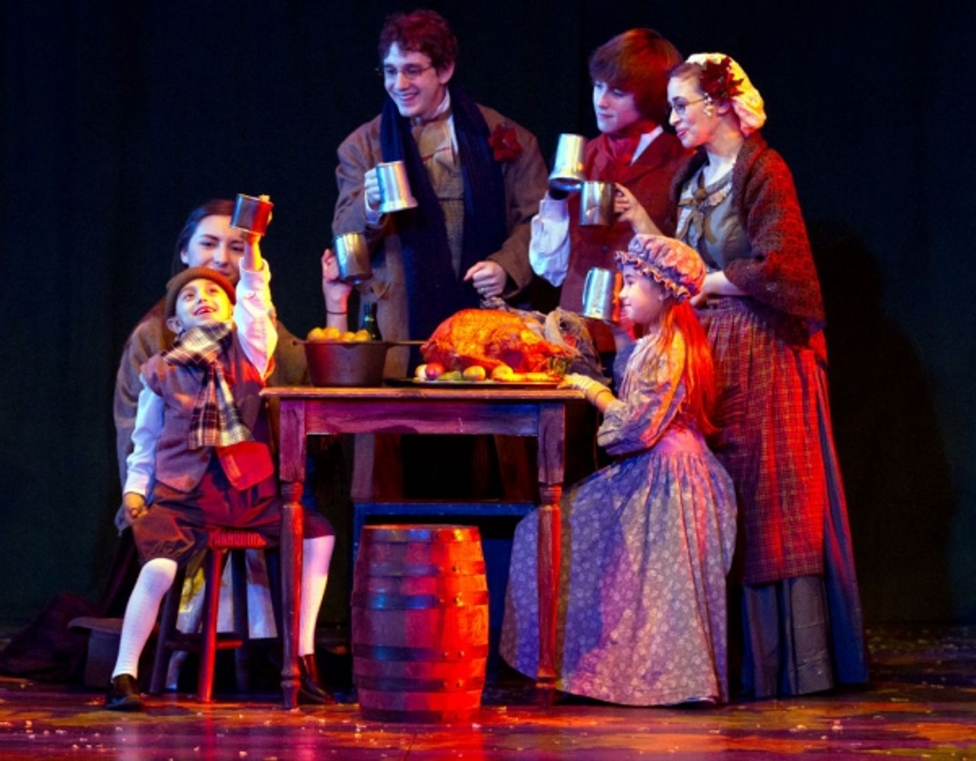 Photo Flash: First Look at Benjamin Lovell and More in Walnut Street's A CHRISTMAS CAROL  Image