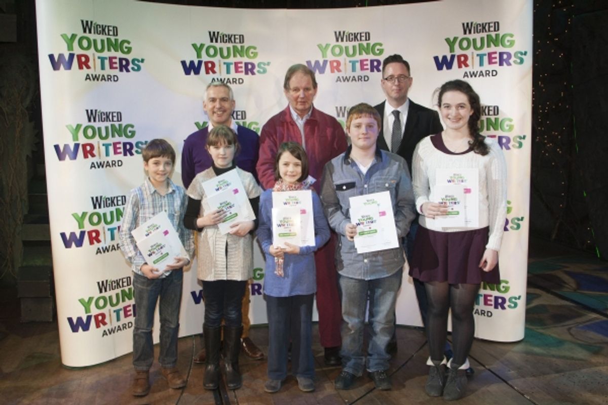 Jack McEwan, Johnathan Douglas, Darcey Fleming, Catherine Solway, Michael Morpurgo, Scott Wilson, Michael McCabe (Executive Producer) and Sophie Max attend The W at 