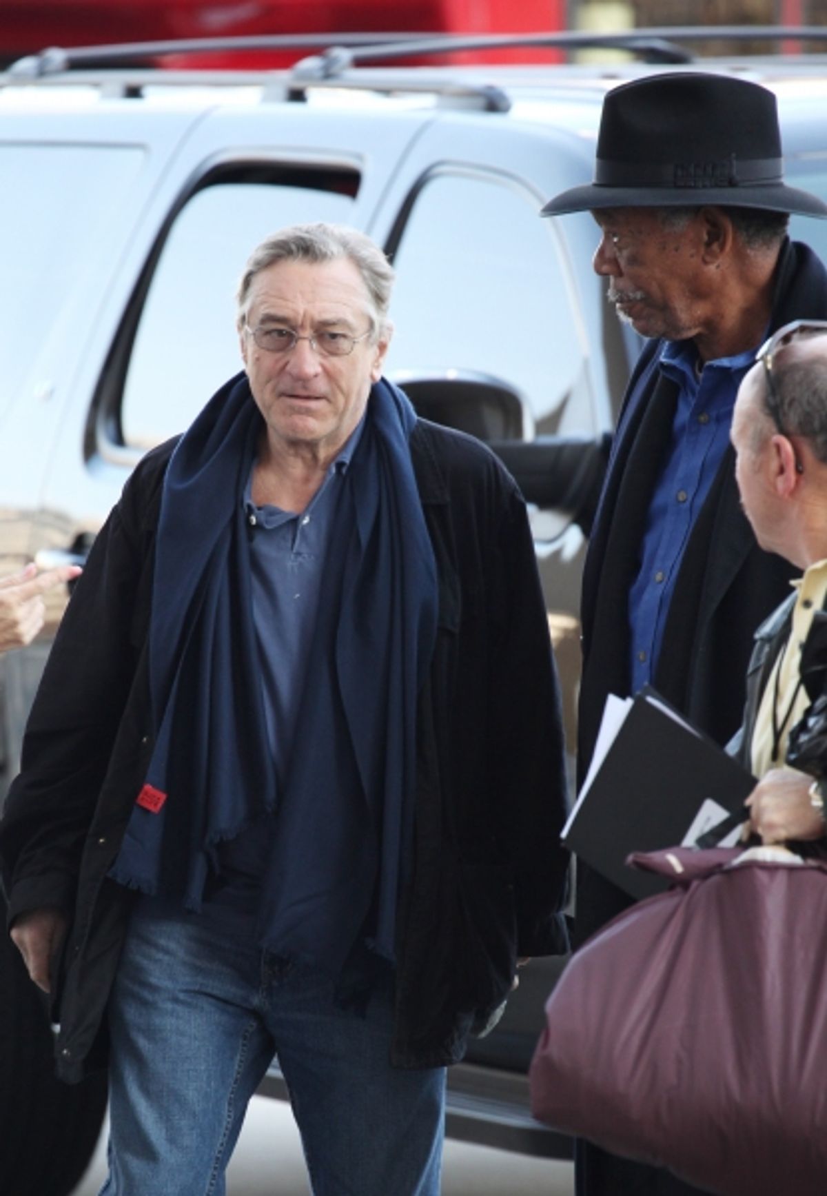 Robert De Niro & Morgan Freeman at 