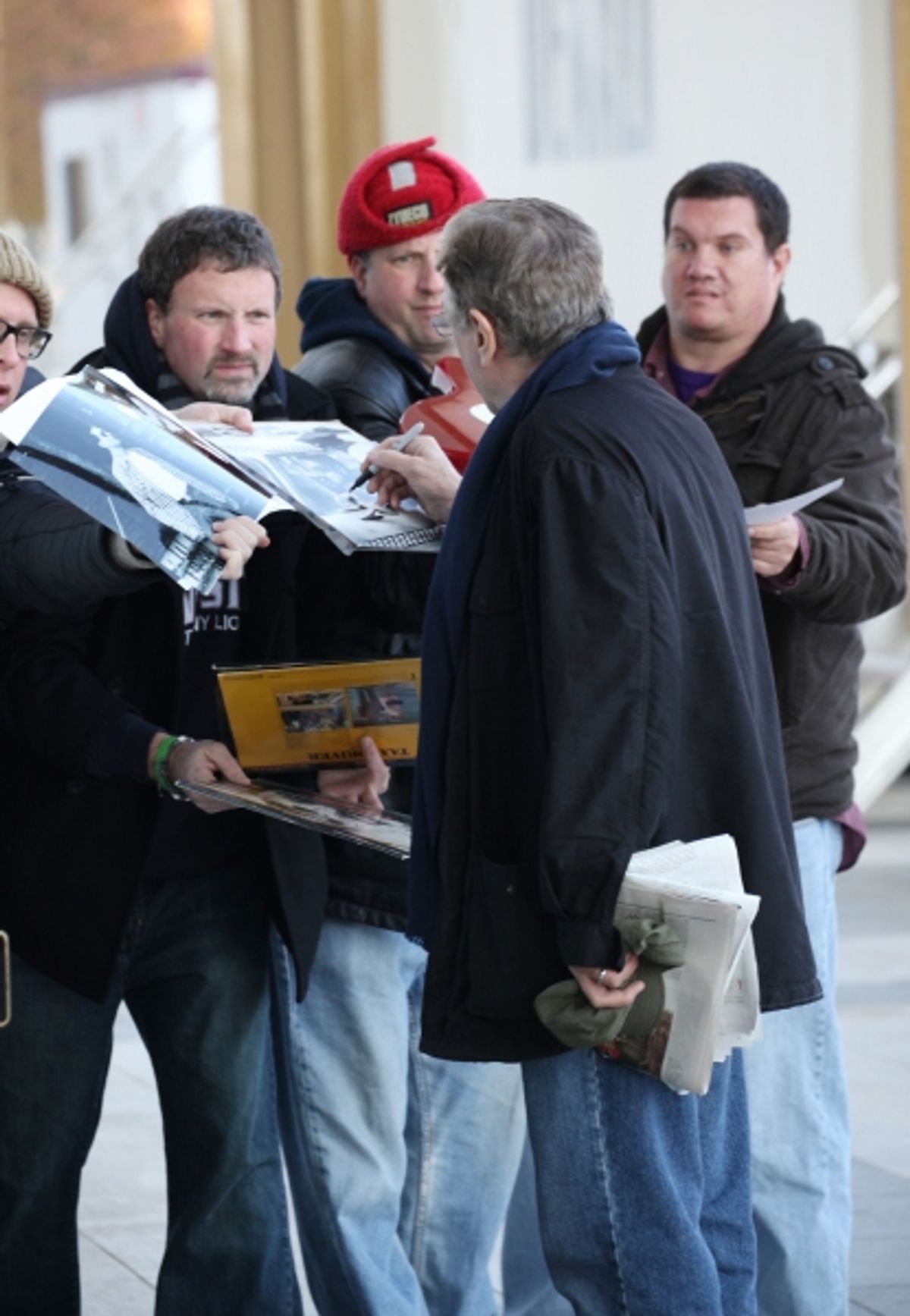 Robert De Niro & Fans at 