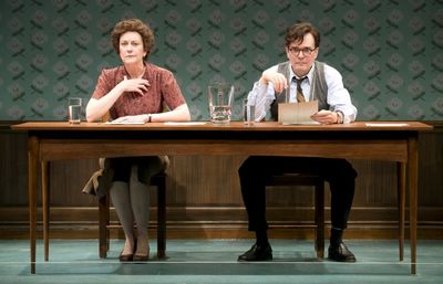 Mary Beth Fisher and Jefferson Mays Photo