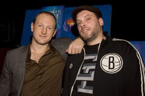 Baba Brinkman and Jamie Simmonds @ BroadwayWorld Baba Brinkman and Jamie Simmonds Photo