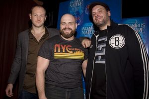 Baba Brinkman, Viktor Deak, Jamie Simmonds @ BroadwayWorld Baba Brinkman, Viktor Deak, Jamie Simmonds Photo