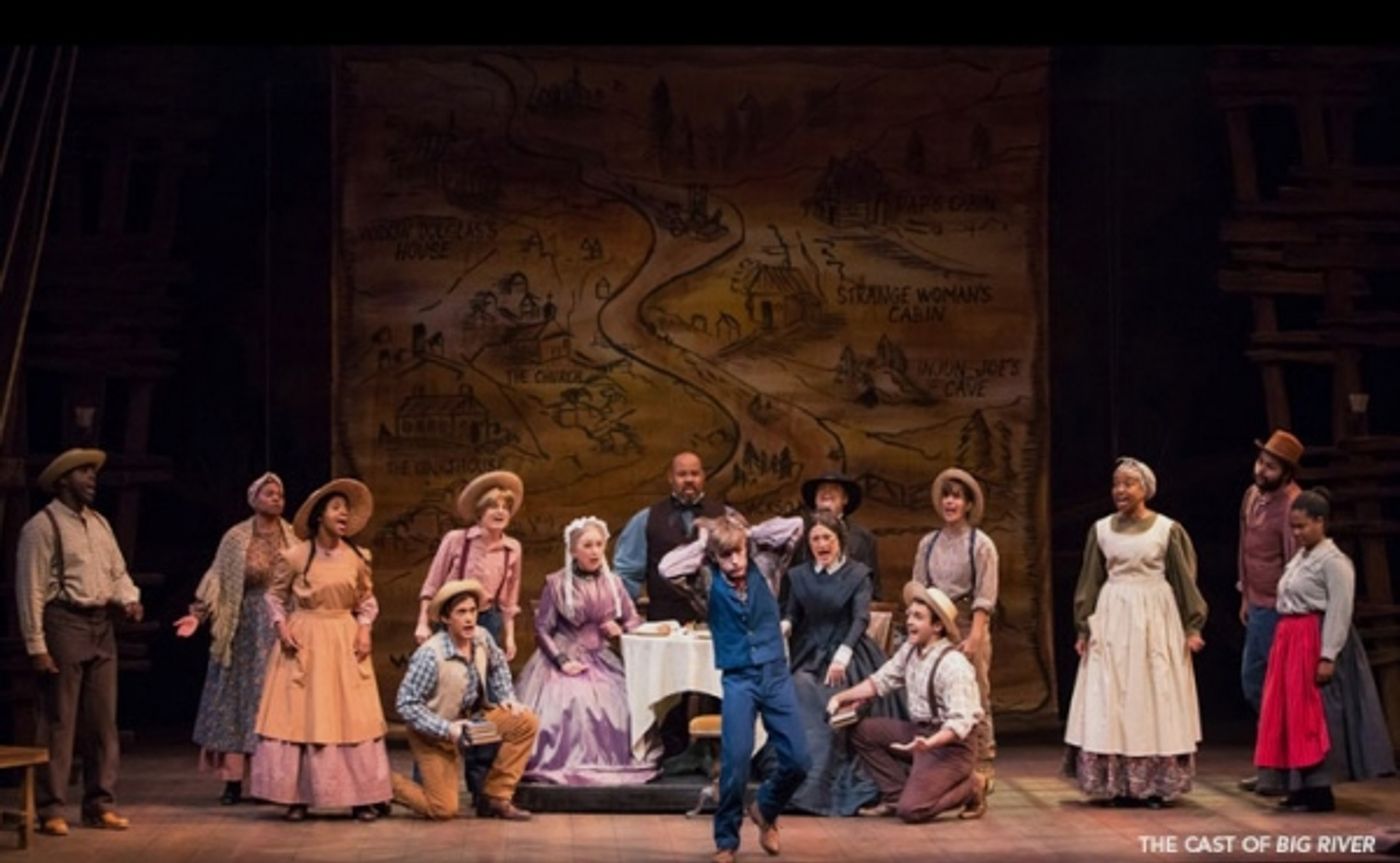 Photo Flash: First Look at Alex Goley, James Monroe Inglehart and More in TheatreWorks' BIG RIVER  Image