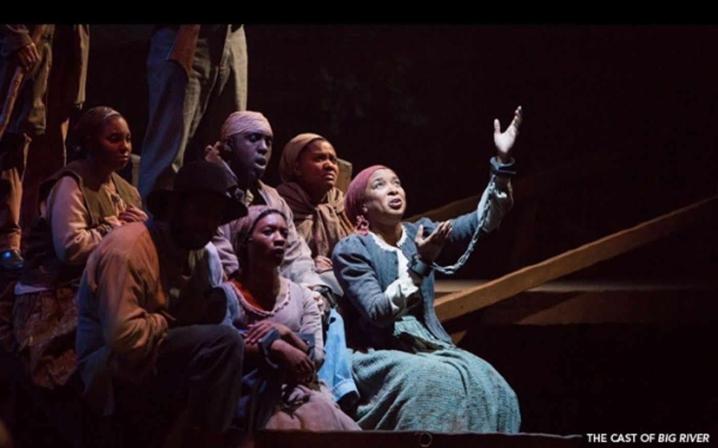 Photo Flash: First Look at Alex Goley, James Monroe Inglehart and More in TheatreWorks' BIG RIVER  Image