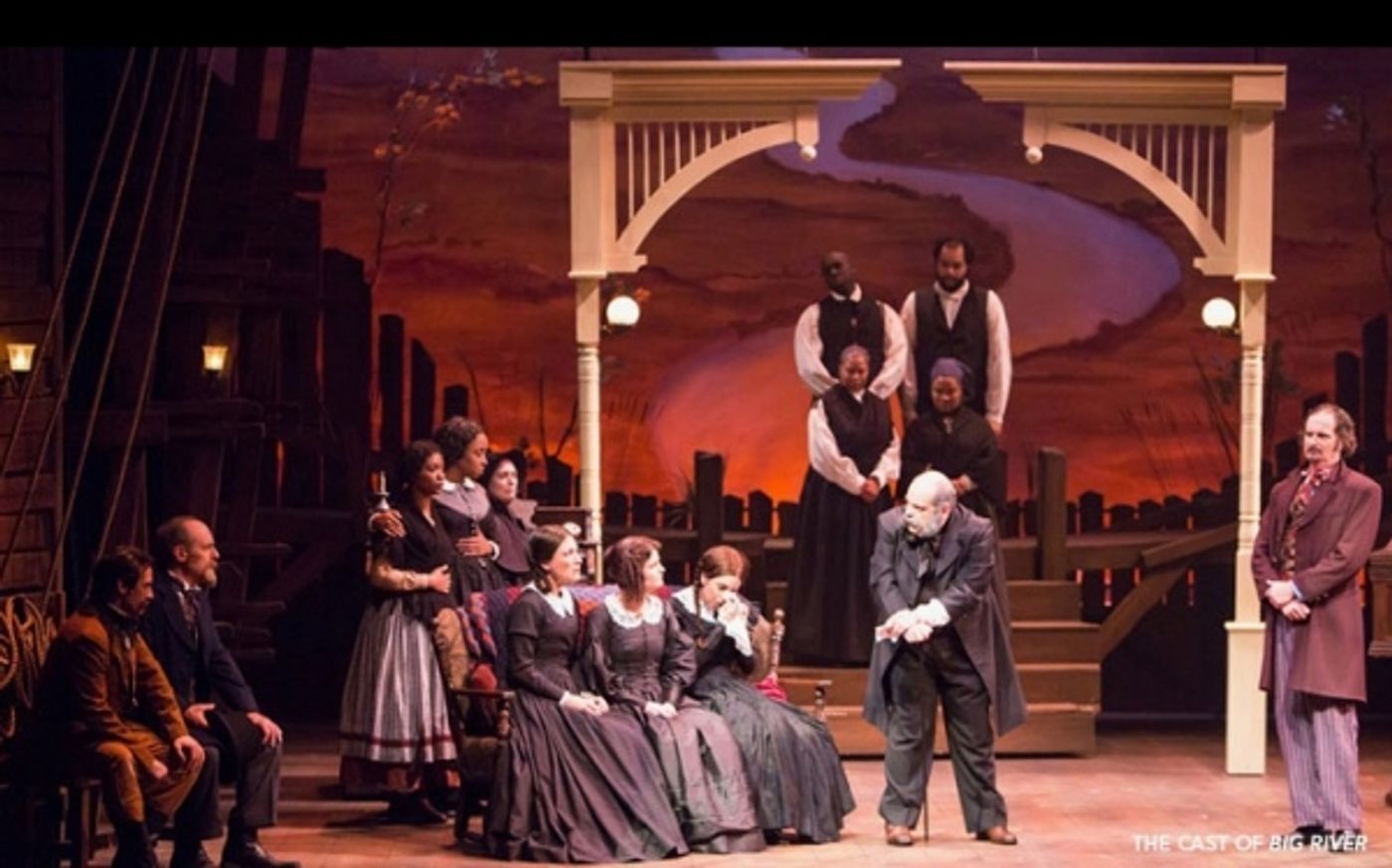 Photo Flash: First Look at Alex Goley, James Monroe Inglehart and More in TheatreWorks' BIG RIVER  Image