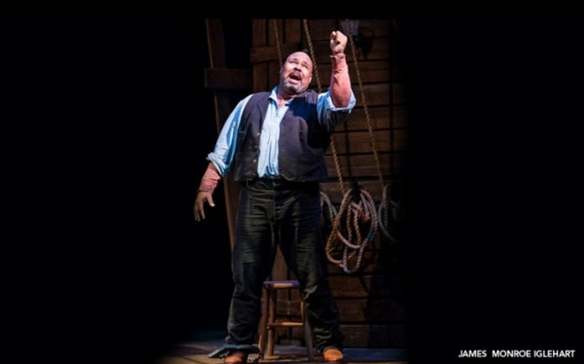 James Monroe Iglehart at First Look at Alex Goley, James Monroe Inglehart and More in TheatreWorks' BIG RIVER