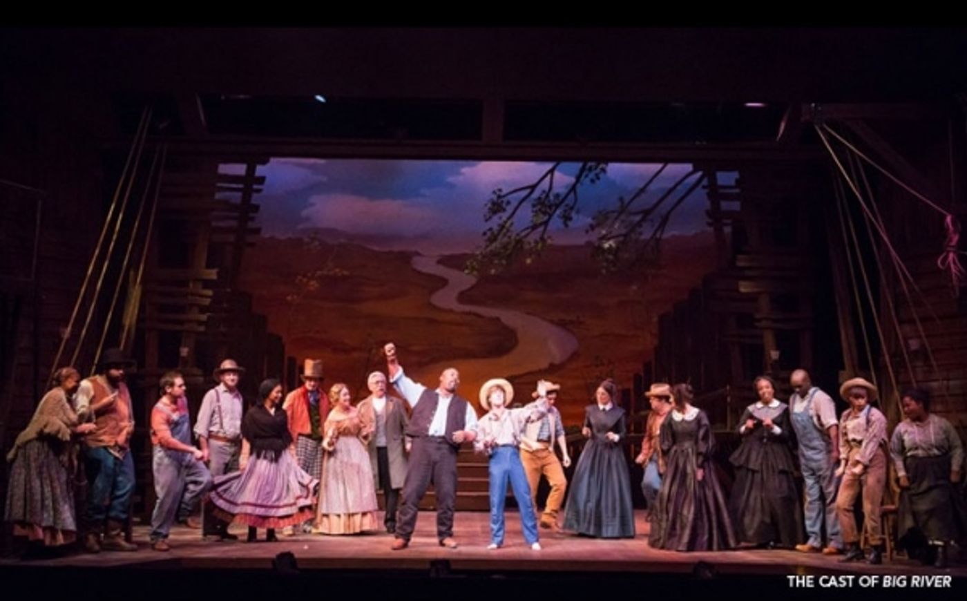 Photo Flash: First Look at Alex Goley, James Monroe Inglehart and More in TheatreWorks' BIG RIVER  Image