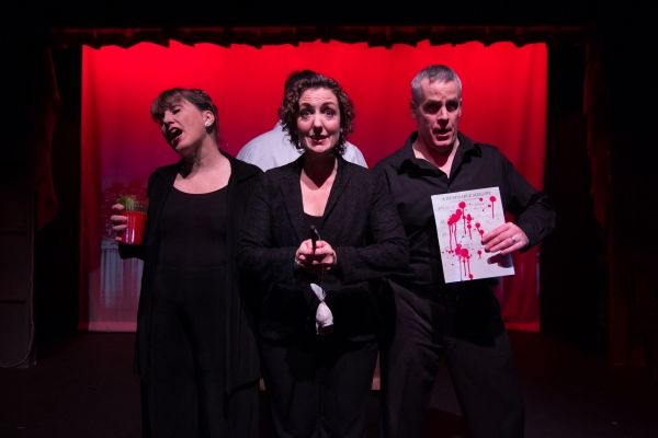  Priscilla Squiers, Jessica Smith, and Tom Denihan in the vignette 