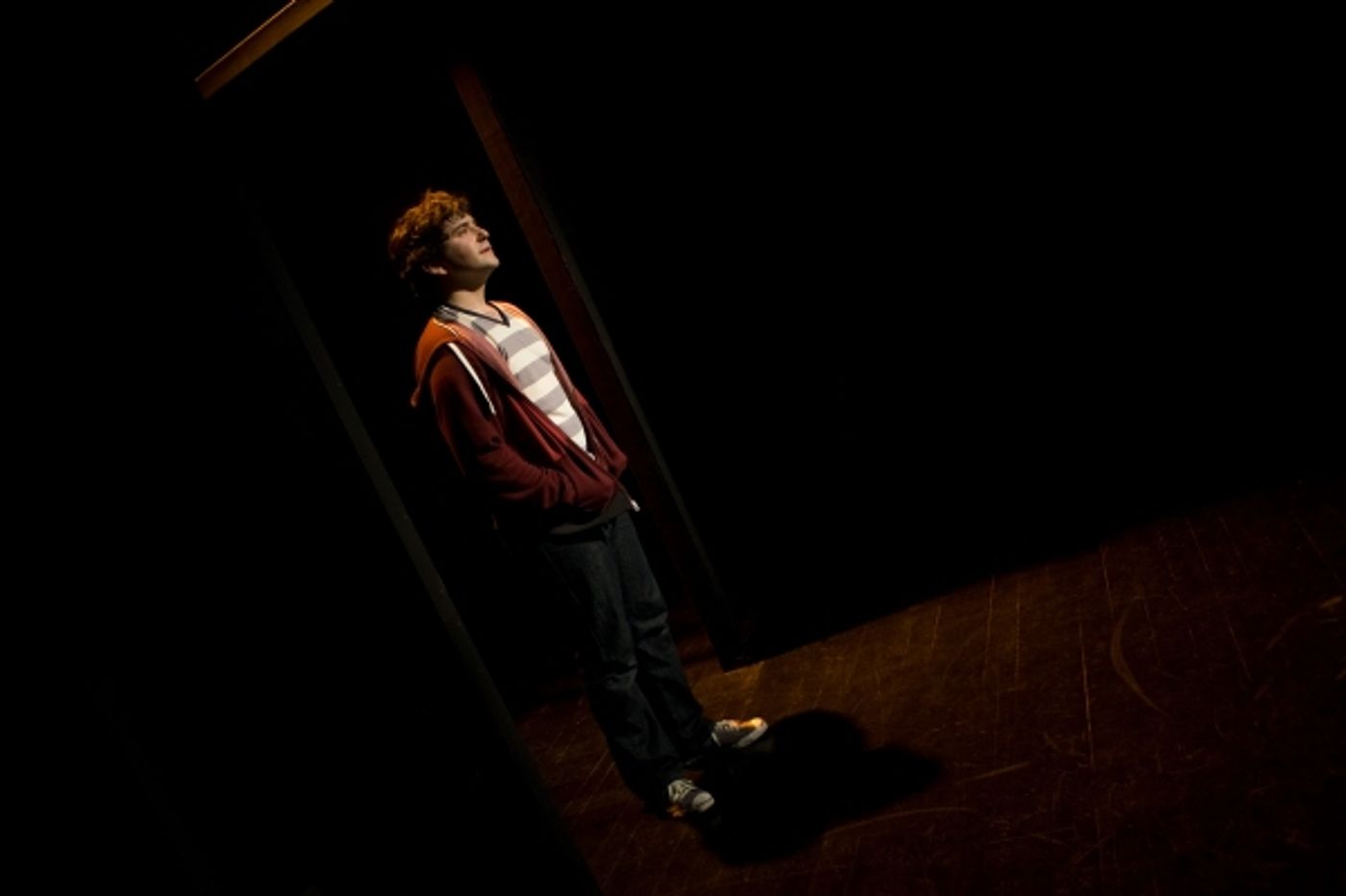 Photo Flash: First Look at Alex Brightman in The Hub Theatre's HOW I PAID FOR COLLEGE  Image