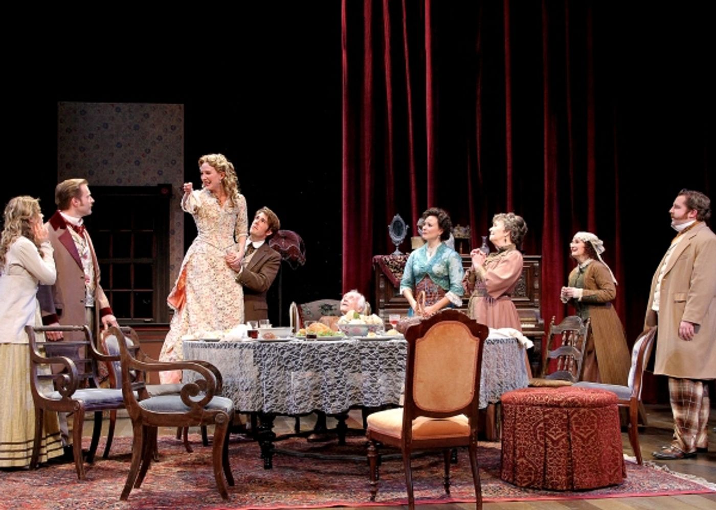 Photo Flash: First Look at Shakespeare Theatre of New Jersey's TRELAWNY OF THE WELLS  Image