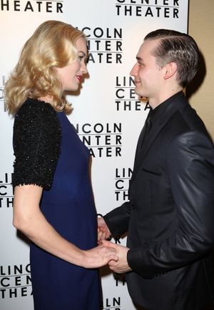 Yvonne Strahovski & Seth Numrich @ BroadwayWorld Yvonne Strahovski & Seth Numrich Photo